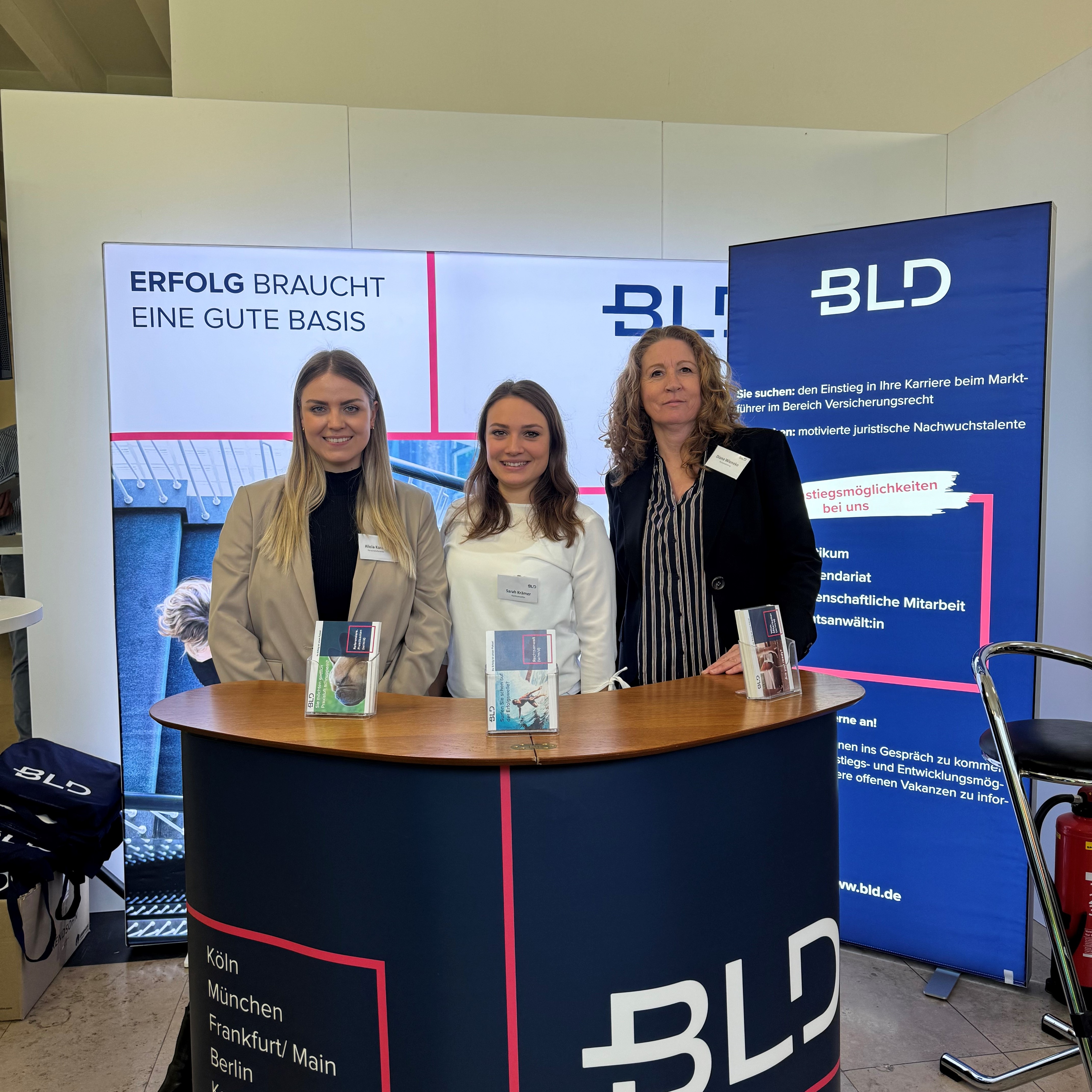 BLD beim Fakultätskarrieretag Köln 2023