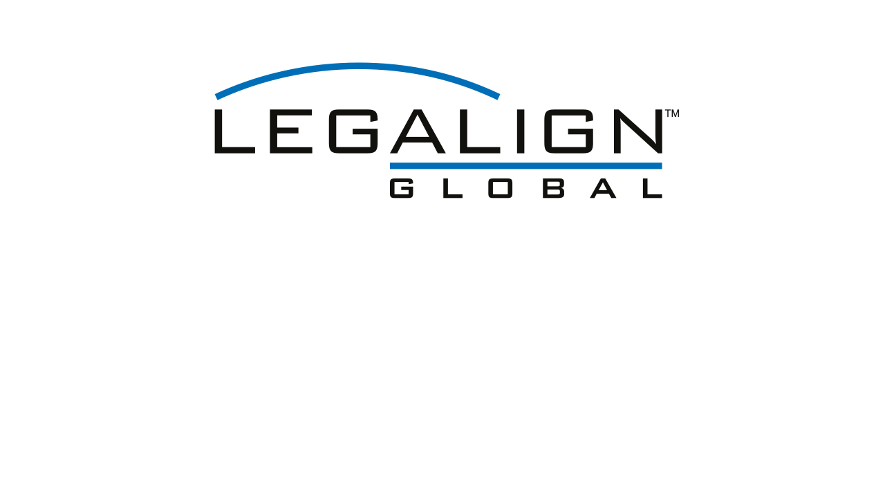 Auf dem Bild ist das Logo des BLD Partners Legalign Globla abgebildet.