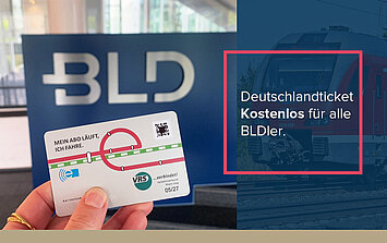 Deutschlandticket zum 1. Mai - auch bei BLD