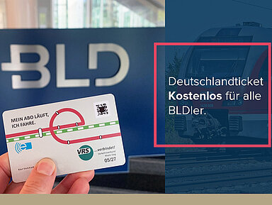 Deutschlandticket zum 1. Mai - auch bei BLD