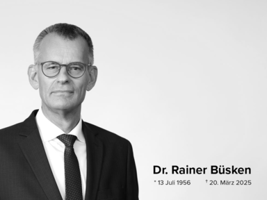 BLD trauert um Dr. Rainer Büsken 