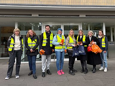 Müllsammelaktion in Köln 