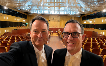 BLD-Partner Björn Seitz und Jan Kordes in Luxemburg vor dem EuGH